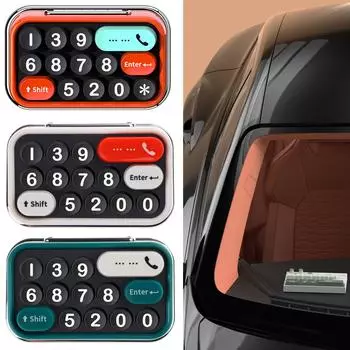 Автомобильный номер телефона Клавиатура Карточка Номер телефона Знак Стоп Карточка Внутренняя панель приборов Временная Карточка Парковки красный