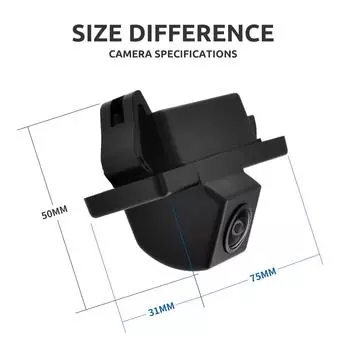 Автомобильный номерной знак поздней парковки камера заднего вида 1080P HD CCD для Nissan Qashqai Peugeot 301 307 Citroen DS3 5 Android AHD монитор 12V