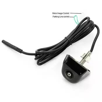 Автомобильный объектив Fisheye Starlight Night Vision 170 градусов HD MCCD Автомобильная камера заднего вида для парковочного монитора