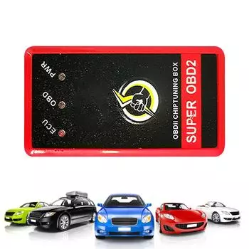 Автомобильный OBD2 Ecu Чип-тюнинговый блок Автомобильный экономайзер топлива Экономичный чип-тюнинговый блок NitroOBD2 Gasplug Drive Тюнинговый блок для автомобиля чёрный