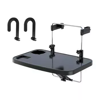 Автомобильный обеденный стол, складной поднос для еды на заднем сиденье, чашка для автомобиля, детский поднос для руля, держатель Q4R7 A-1pcs