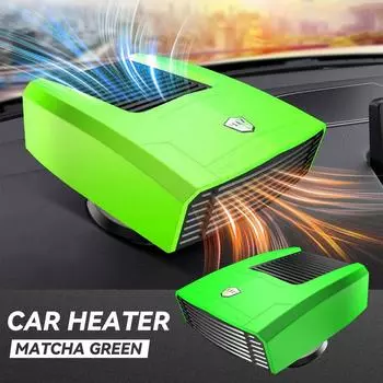 Автомобильный обогреватель, 12 В, 200 Вт, автомобильный обогреватель 2-в-1, вентилятор обогревателя, автомобильный усилитель, автомобильный вентилятор охлаждения, внедорожник, грузовик, дом на колесах, прицеп (оранжевый черный One Size зелёный