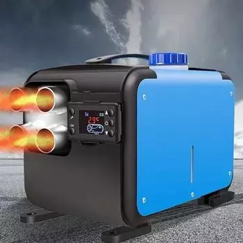 Автомобильный обогреватель 12 В 24 В 8000 Вт Предпусковой подогреватель двигателя Воздушный дизельный обогреватель с алюминиевым корпусом Воздушный стояночный обогреватель Беспроводной ЖК-пульт дистанционного управления