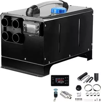 Автомобильный обогреватель 12 В 24 В 5 кВт на дизельном топливе с низким уровнем шума, сухая парковка, дистанционный подогреватель Webasto без включения двигателя