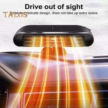 Автомобильный обогреватель для быстрого размораживания, антизапотеватель, регулируемая температура, 2-в-1, обогрев, охлаждение, размораживатель лобового стекла для легковых автомобилей, грузовиков, внедорожников, джипов, фургонов