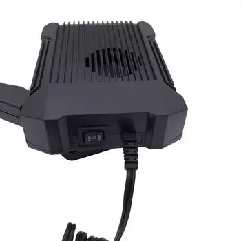 Автомобильный обогреватель портативный 12 В 150 Вт автомобильный обогреватель вентилятор 2 в 1 охлаждающий вентилятор размораживает обогреватель быстрый нагрев чёрный