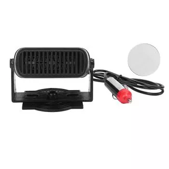 Автомобильный обогреватель с разъемом прикуривателя Портативный обогреватель лобового стекла Обогреватель окон для автомобиля 24V 200W