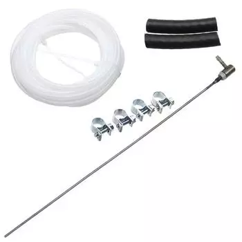 Автомобильный обогреватель топливный шланг 47 см бензобак зажим для трубы трубка с 4 зажимами для Webasto Eberspacher VW T5 T6