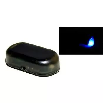 Автомобильный охранный фонарь на солнечной батарее, имитирующий сигнализацию, беспроводной предупреждающий фонарь, противоугонная лампа-предупреждение