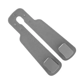 Автомобильный органайзер для сиденья, крючок, органайзер для заднего сиденья, двойные крючки для авто, автомобильный органайзер для сиденья, крючок, многофункциональный, кожаный, автомобильный коричневый