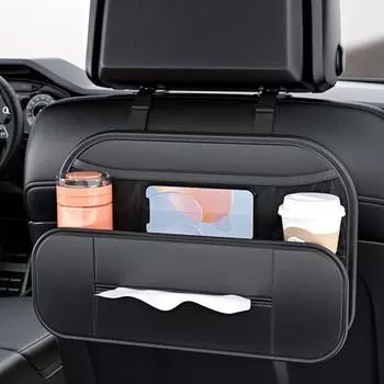 Автомобильный органайзер для сумок, сумка для хранения на сиденье автомобиля, дизайн для бумажных полотенец, органайзер на заднее сиденье автомобиля для электроники, кабеля передачи данных, очков United States
