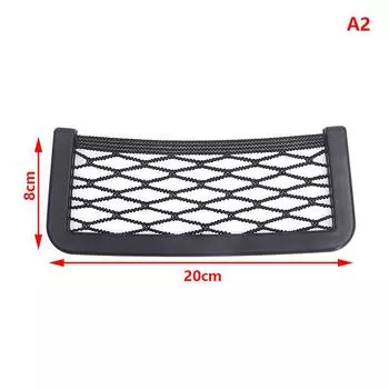 Автомобильный органайзер, сумка для хранения, автомобильный сетчатый карманный держатель для телефона, универсальный универсальный 20*8cm