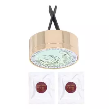 Автомобильный освежитель газового клапана, легкий аромат, магнитный тип, украшение из сплава для интерьера автомобиля с ароматом 2 шт.