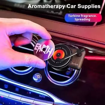 Автомобильный освежитель воздуха, автомобильный проигрыватель, ароматерапия, вентиляционный канал, полый диффузор аромата воздуха A
