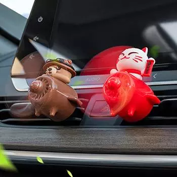 Автомобильный освежитель воздуха Bear Fragrance Pilot Вращающийся пропеллер Выходной ароматизатор Магнитный дизайн Автомобильные аксессуары Духи Диффузный