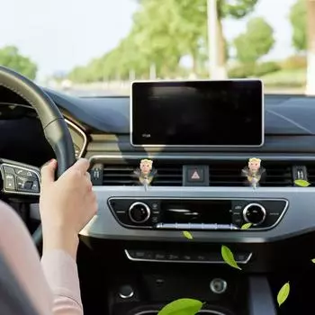 Автомобильный освежитель воздуха Cartoon Pilot Вращающийся пропеллер Выход Ароматизатор Украшения Автомобильные аксессуары Интерьерный парфюм Диффузный