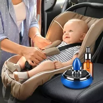 Автомобильный освежитель воздуха, деликатный запах, устраняющий энергию, солнечное кондиционирование, автоматический воздухоотводчик, духи синий