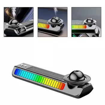 Автомобильный освежитель воздуха Динамический звукосниматель Светильник Солнечная ароматерапия Умный спрей Парковка Номерной знак Автоаксессуары CHINA