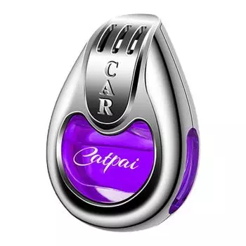 Автомобильный освежитель воздуха для ароматерапии, автодиффузор для духов, интерьерный ароматизатор, зажим для эфирного масла красный