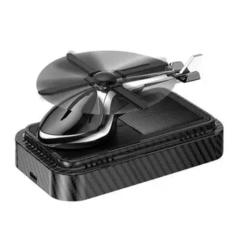 Автомобильный освежитель воздуха Креативный солнечная энергия Модный освежитель воздуха для самолета Украшение Авто Ароматизаторы для транспортных средств Освежители воздуха серебряный