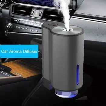 Автомобильный освежитель воздуха, машина для ароматерапии, 3 режима, регулируемый, перезаряжаемый, малошумный, простая установка, авто чёрный