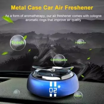 Автомобильный освежитель воздуха на солнечной энергии, диффузор эфирного масла, автоматический вращающийся автомобильный диффузор для ароматерапии, аксессуары для украшения интерьера красный