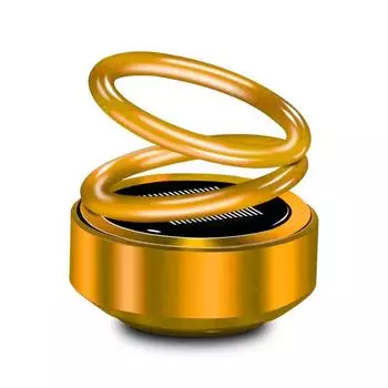 Автомобильный освежитель воздуха на солнечной батарее, автомобильная ароматерапия, ароматизаторы на 360 градусов, вращающийся декор автомобиля в I4M1 red-1pcs