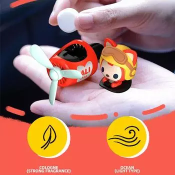 Автомобильный освежитель воздуха Pilot, автомобильные аксессуары, диффузор духов для салона, вращающийся пропеллер, ароматизатор с магнитным дизайном