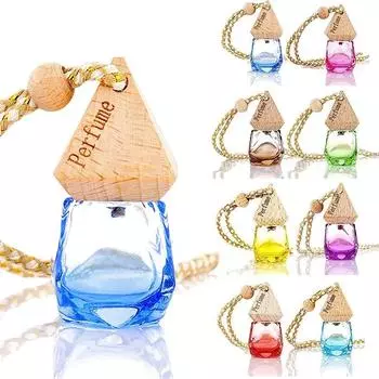 Автомобильный освежитель воздуха, подвесной автомобильный флакон для духов, автомобильный диффузор, флакон, ароматические флаконы для духов