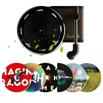 Автомобильный освежитель воздуха, проигрыватель пластинок, автомобильное вентиляционное отверстие, ароматерапия, полый воздуховод, диффузор аромата A