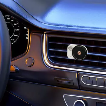 Автомобильный освежитель воздуха, проигрыватель пластинок, универсальные украшения, украшение интерьера автомобиля белый