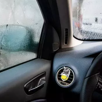 Автомобильный освежитель воздуха с ветряной мельницей, диффузор ароматизатора для автомобиля, зажим для вентиляционного отверстия, стойкий ароматизатор для автомобиля, диффузор освежителя воздуха жёлтый