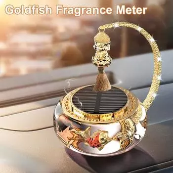 Автомобильный освежитель воздуха, солнечная энергия, долговечный вращающийся салон, приборная панель автомобиля Будда A