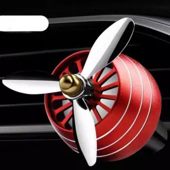 Автомобильный освежитель воздуха, запах автомобиля, светодиодный мини-кондиционер, вентиляционное отверстие, зажим для духов красный