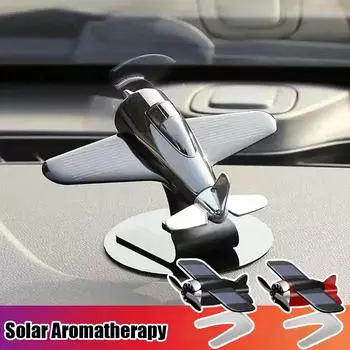 Автомобильный освежитель воздуха запах в стиле солнечной модели самолета украшение центральной консоли авто аромат освежители воздуха чёрный