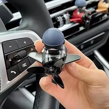 Автомобильный освежитель воздуха, зажим для духов, стиль космонавтов, автомобильная ароматерапия, светодиодный вентилятор, ароматический диффузор, автоматический освежитель воздуха на выходе, автомобильное украшение