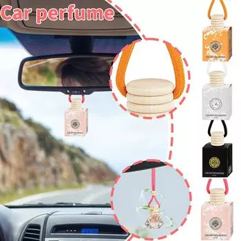 Автомобильный парфюм Ароматерапия Автомобильный испаряющийся натуральный свежий аромат 8 мл One Size чёрный