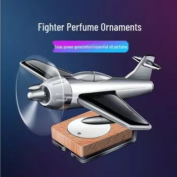 Автомобильный парфюм и ароматерапия со стойким легким ароматом, высококачественные украшения для самолетов на солнечных батареях. чёрный