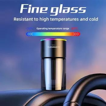 Автомобильный парфюм, освежитель воздуха, эфирное масло, ароматизатор, диффузор, Распределитель запахов, перезаряжаемый через USB, ароматерапевтический ароматизатор, освежитель воздуха