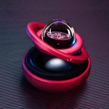 Автомобильный парфюм-подвесной светильник Galaxy Design с длительным ароматом, вращающийся на солнечной энергии, ароматерапия для автомобиля