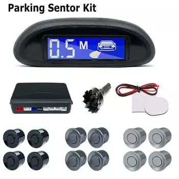 Автомобильный парктроник, светодиодный датчик парковки, радар, подсветка дисплея, резервный монитор, детекторная система чёрный