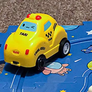 Автомобильный пазл Трек Игрушка Треки Пазл для дошкольников Мальчики Девочки fire truck