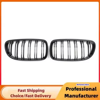 Автомобильный передний бампер Kidney Racing решетка для BMW E90 E91 3-Series LCi 320i 325i 330i 2009-2013 1 пара двойная планка спортивная решетка