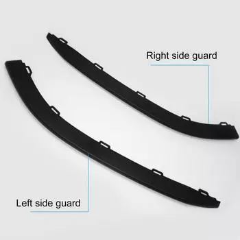 Автомобильный передний бампер, нижний спойлер, воздушный дефлектор, накладка для Volkswagen VW Golf MK7 GTI 2015 2016 2017 5GG8059039B9 чёрный