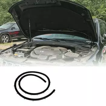 Автомобильный передний бампер, уплотнитель капота, водонепроницаемый для Jeep Grand Cherokee Dodge Durango 2011-2021 68070493AA