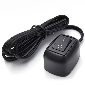 Автомобильный переключатель, Переключатель Вкл/Выкл, Длина провода прибл.. 23,6 дюйма (60 см), Мини Автомобильный