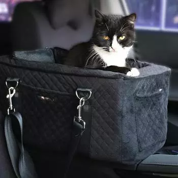 Автомобильный питомник с центральным управлением, универсальные принадлежности для кошачьих будок, коврик для машины для собак, питомник для домашних животных 40*20*20 cm