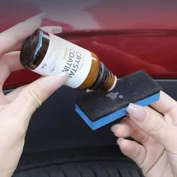 Автомобильный пластик восстановленный гальванизированный кристаллический агент для ремонта царапин консоль приборная панель уход полироль очиститель