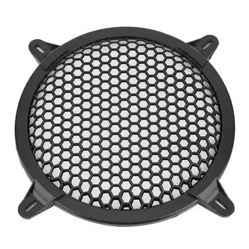 Автомобильный пластиковый сетчатый чехол для динамика сабвуфера, модификация, защитный кожух 8 дюймов