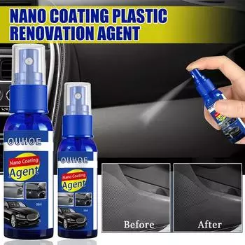 Автомобильный пластиковый восстанавливающий полироль Back To Black Restore Repair Hydrophobic Body Polish Car Ceramic Quick Coating Spray Car Detailing